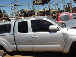 2011 Toyota Tacoma Extended Cab Silver 4.0L MT 4WD #Z21500